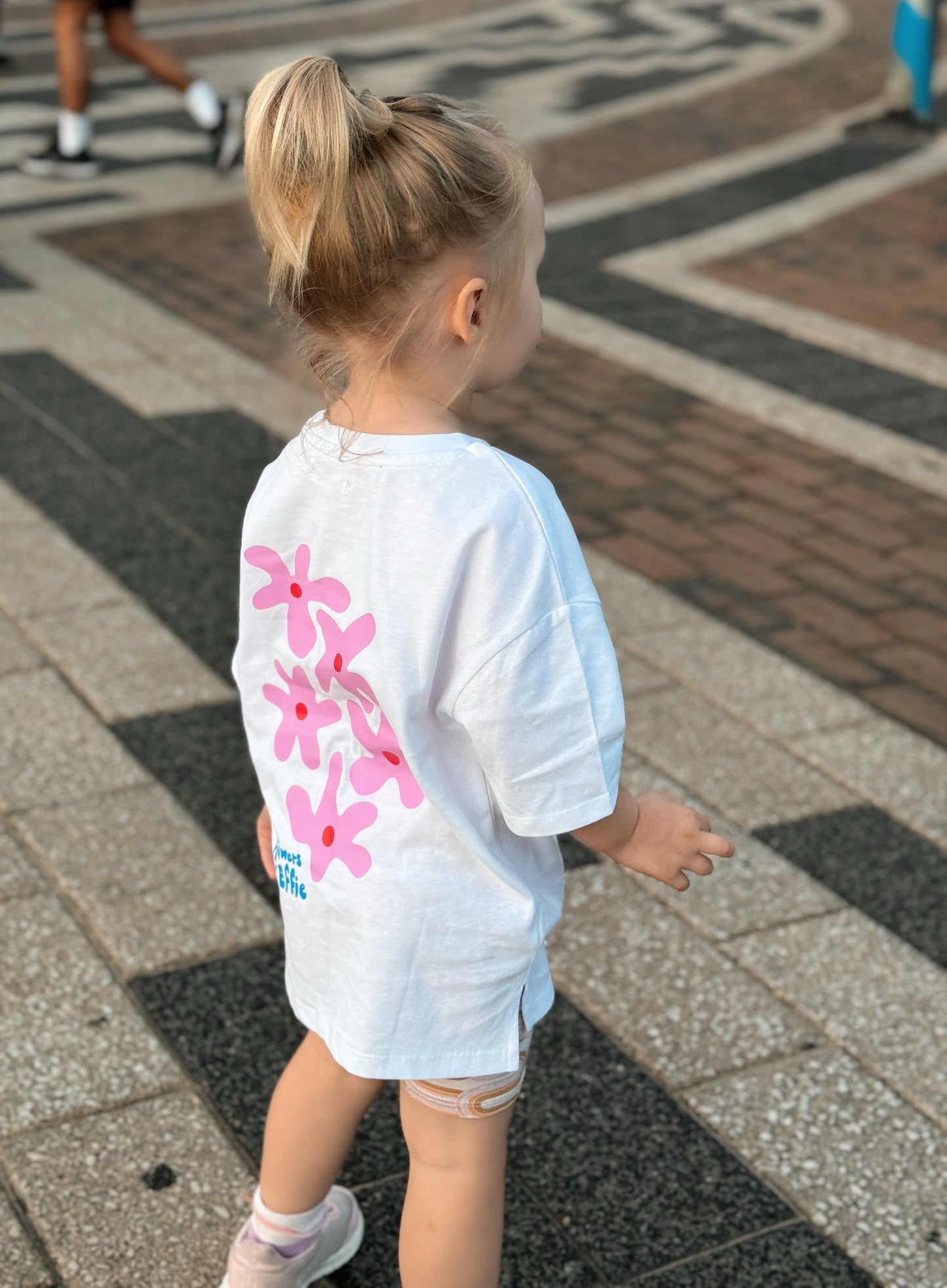 Effie Tee • Kids Pink Flowers (PREORDER)